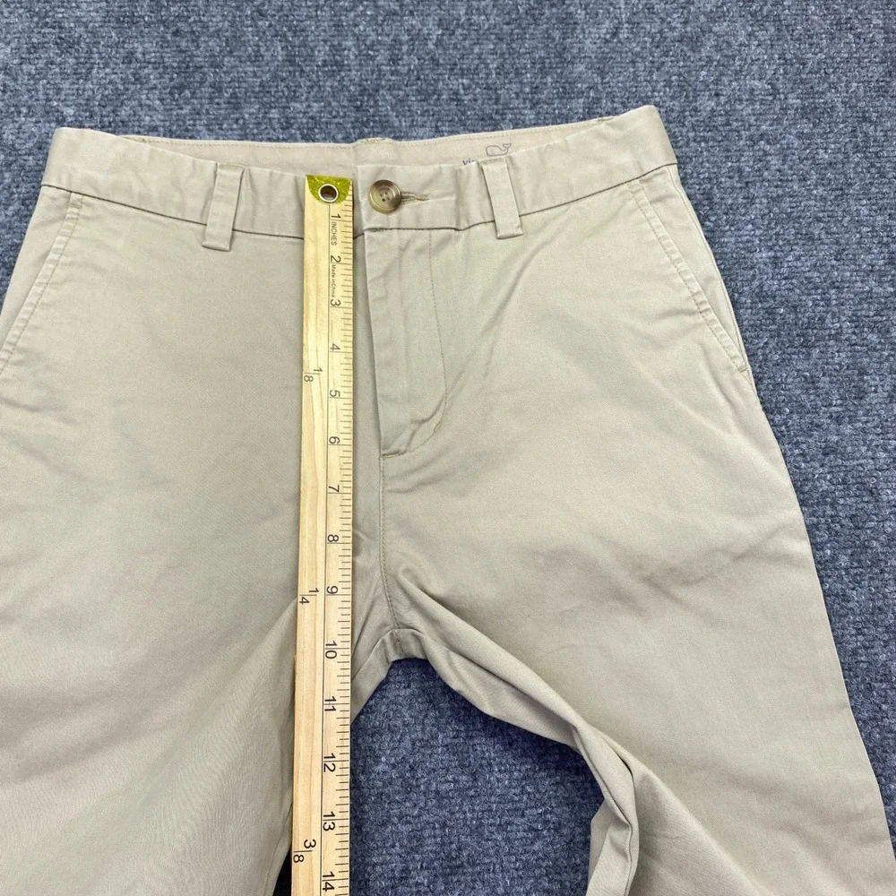 Vineyard Vines Boys Size 14 Khaki Chino Pants Stretch Cotton Tan Casual Preppy